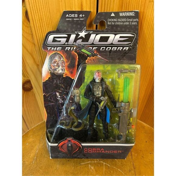 Hasbro Other - G.I. JOE The Rise of Cobra COBRA COMMANDER Action Figure Hasbro NEW Sealed 2009